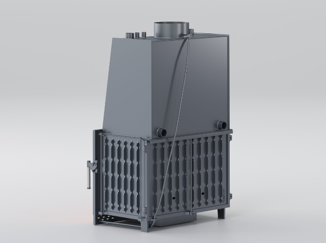 Eşanjörlü Sulu Döküm Şömine Haznesi 70 cm