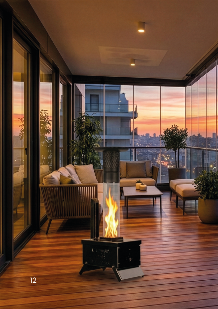 SJ01 Sıvı Yakıtlı Mini Soba