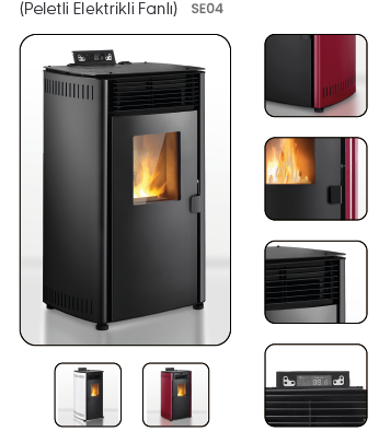 SE04 Elektrikli Fanlı Pelet (B Tipi)