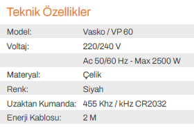 VASKO SERİSİ 3 BOYUTLU