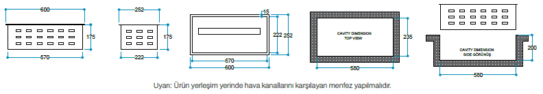 VUDLAS VD ISITICISIZ GÖRSEL KABİNSİZ