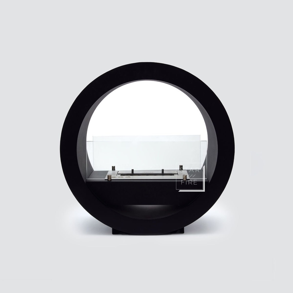 Round Design Taşınabilir Şömine