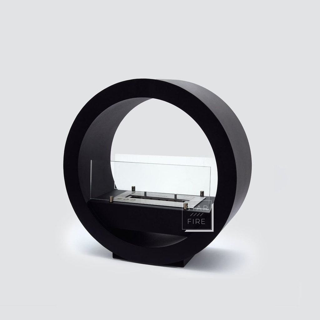 Round Design Taşınabilir Şömine