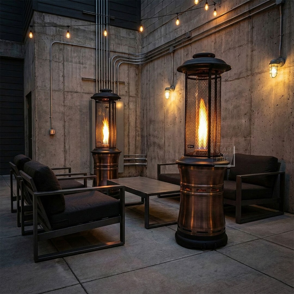 Rustik Soba Doğalgazlı ve Tüplü Şömineler