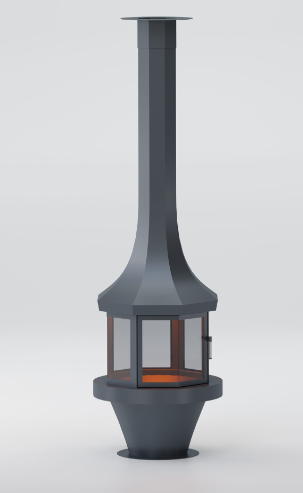 SEKİZGEN MODEL ORTA ŞÖMİNE