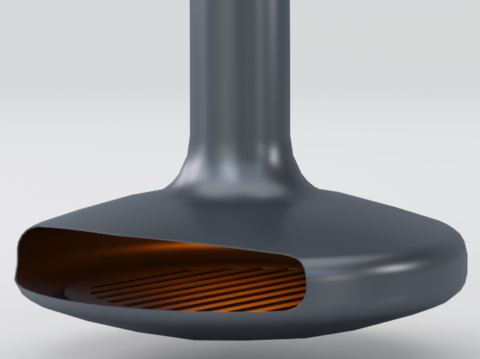 UFO MODEL ORTA ŞÖMİNE 90X90