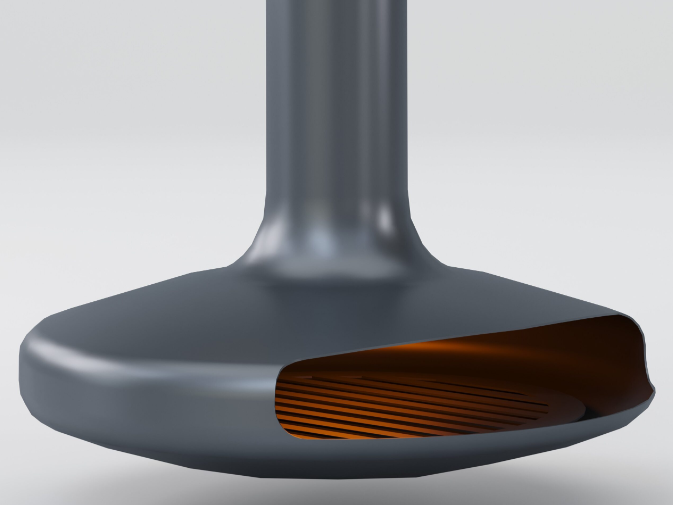 UFO MODEL ORTA ŞÖMİNE 90X90