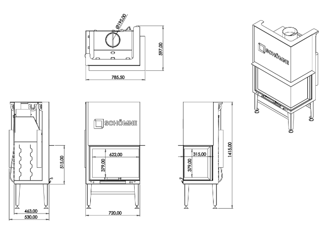 SAĞ ASANSÖRLÜ ŞÖMİNE HAZNESİ