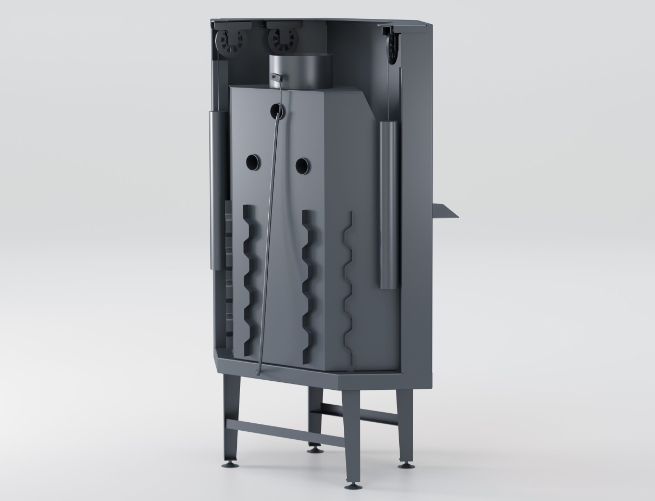 80 CM PRİZMA ASANSÖRLÜ ŞÖMİNE HAZNESİ