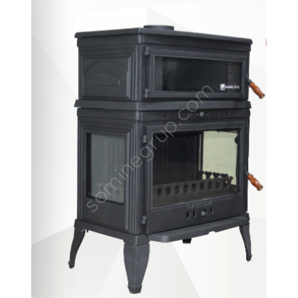 Retro Lux Dik Fırınlı Döküm Soba